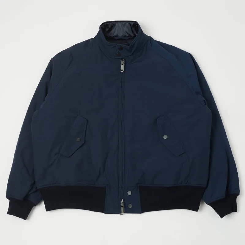 Custom Jackets For Men-Baracuta x Engineered Garments G9 MA1 Jacket - Navy