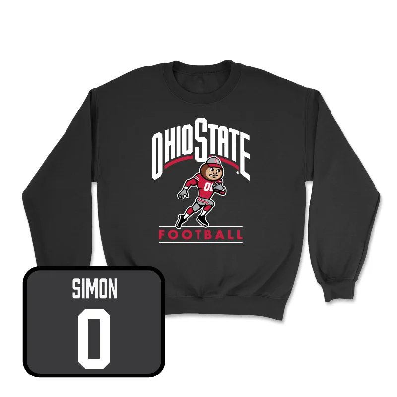 Long Sleeve For Summer-Football Black Gridiron Crew - Cody Simon