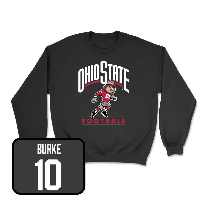 Warm Long Sleeve-Football Black Gridiron Crew - Cayden Saunders