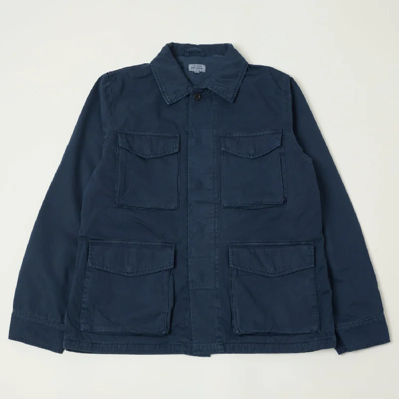 Jackets For Outdoor Adventures-Hartford 'Jared' Woven Jacket - Navy