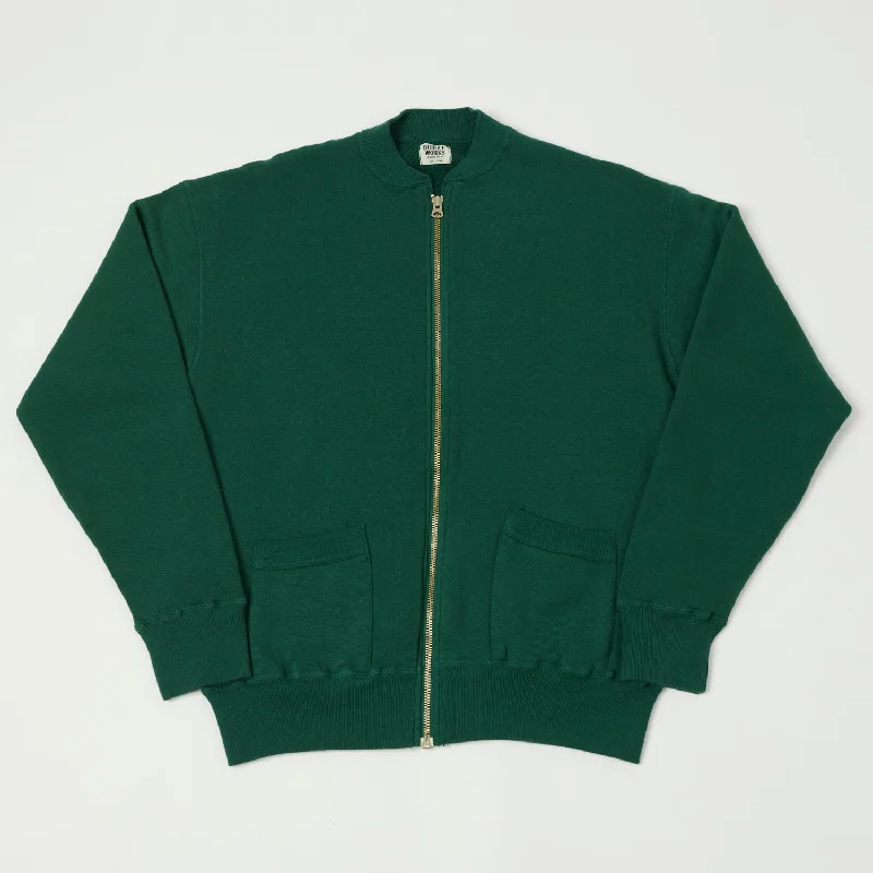 Jackets For Fall And Winter-Dubbleworks Tsuriami Sweat Jacket - Green