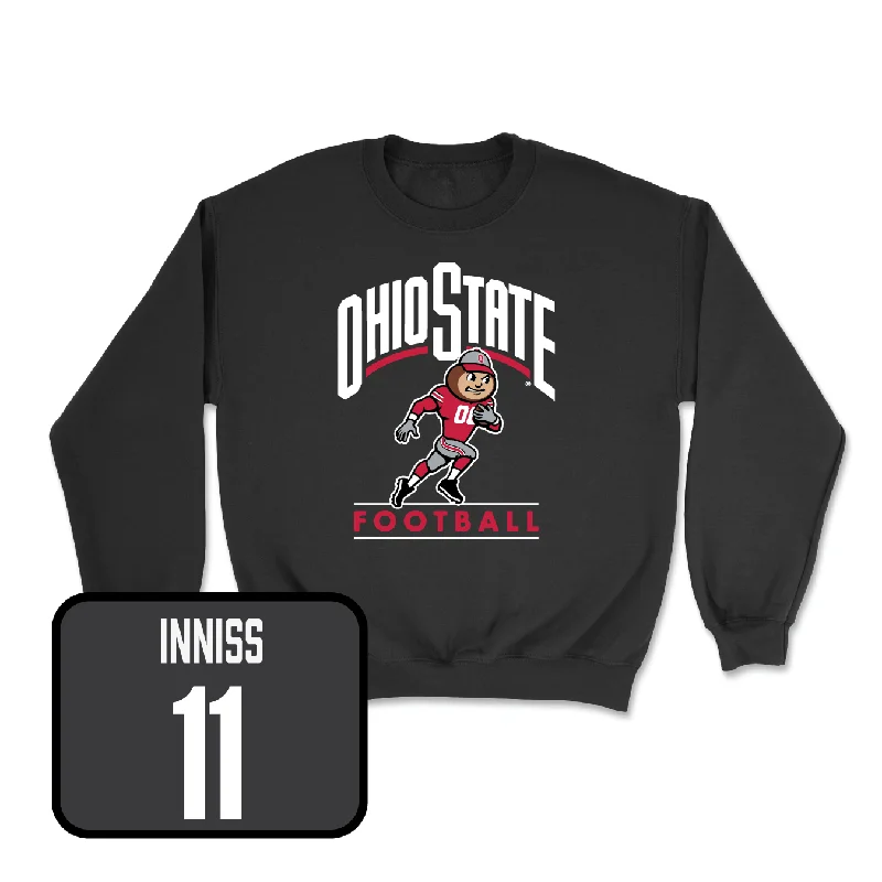 Long Sleeve For Team Sports-Football Black Gridiron Crew - Brandon Inniss