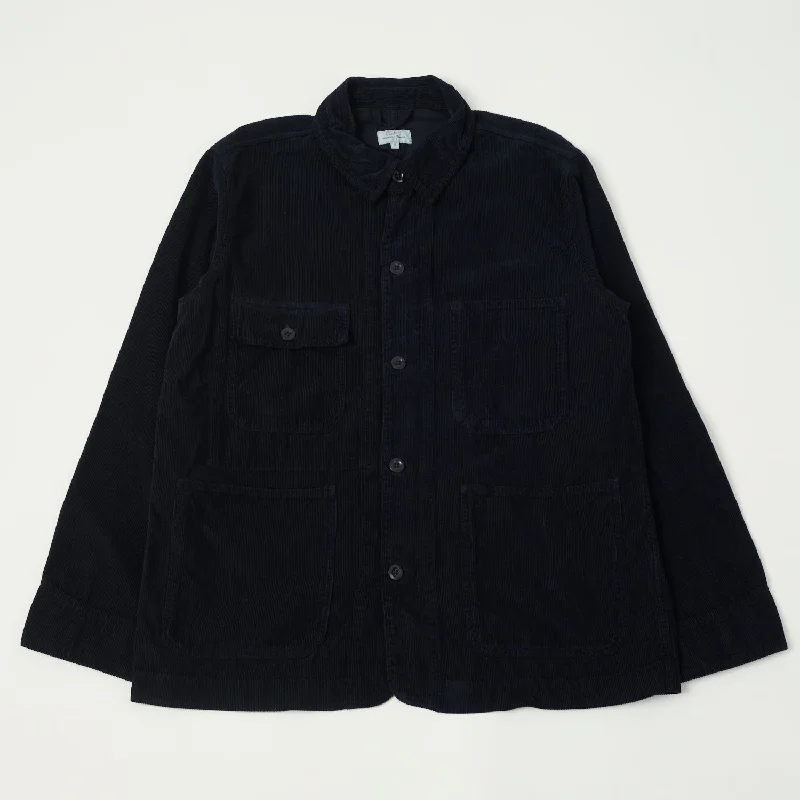 Stylish Winter Jackets-Hartford 'Jack' Corduroy Jacket - Dark Navy