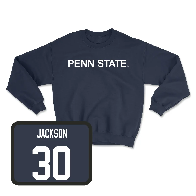 Long Sleeve For Gift Ideas-Navy Football Penn State Crew  - Kari Jackson