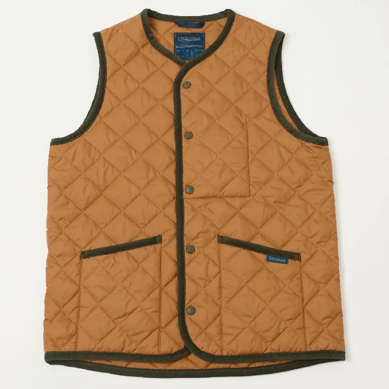 Custom Jackets With Embroidery-Lavenham Thornham Vest - Brick