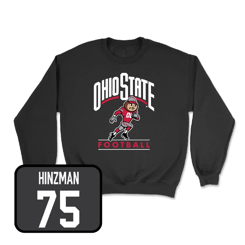 Long Sleeve For Casual Wear-Football Black Gridiron Crew - Cameron Kittle