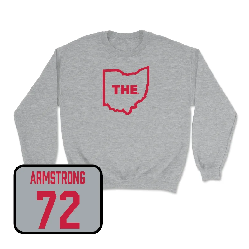 Long Sleeve For Fitness-Sport Grey Football The Crew  - Deontae Armstrong