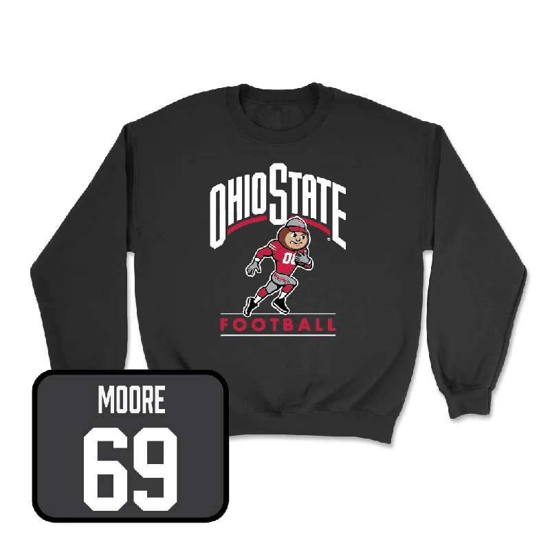 Long Sleeve With Soft Touch-Football Black Gridiron Crew  - Ian Moore