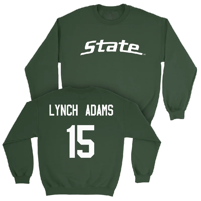 Long Sleeve For Layering With Jackets-Green Football State Crew  - Kay’Ron Lynch Adams