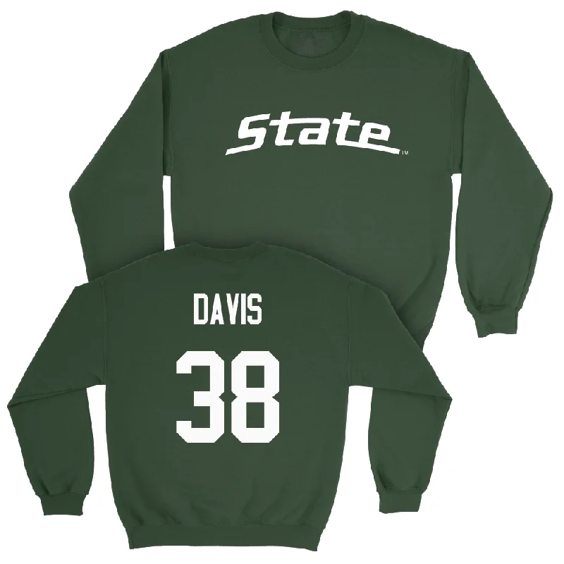 Long Sleeve For Hiking And Running-Green Football State Crew  - Dorian Davis