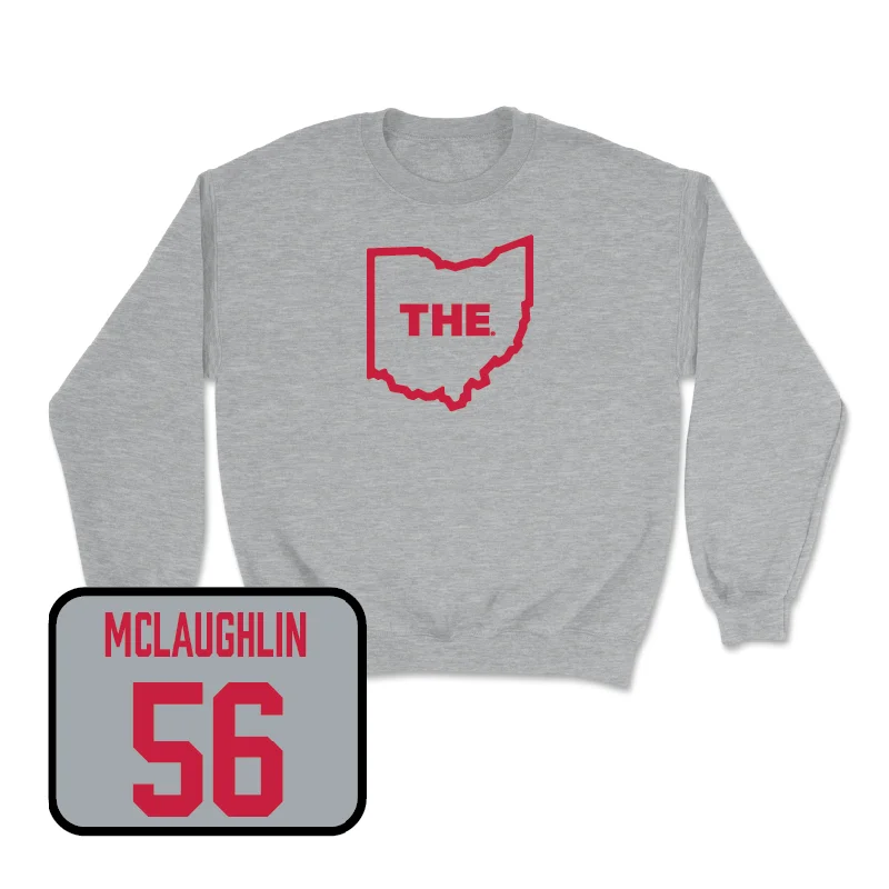 Long Sleeve For Hiking Adventures-Sport Grey Football The Crew  - Seth McLaughlin