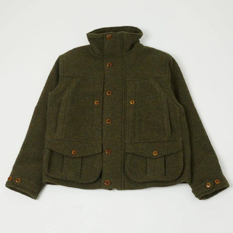 Jackets For Outdoor Enthusiasts-Freewheelers 'Grizzly' Jacket - Grained Olive