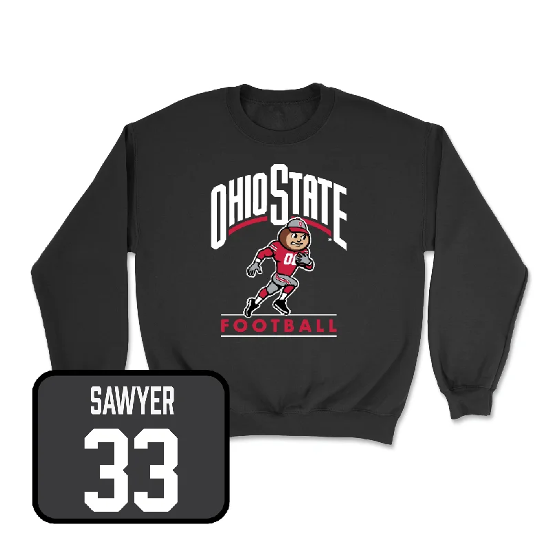 Custom Long Sleeve-Football Black Gridiron Crew - Jason Moore