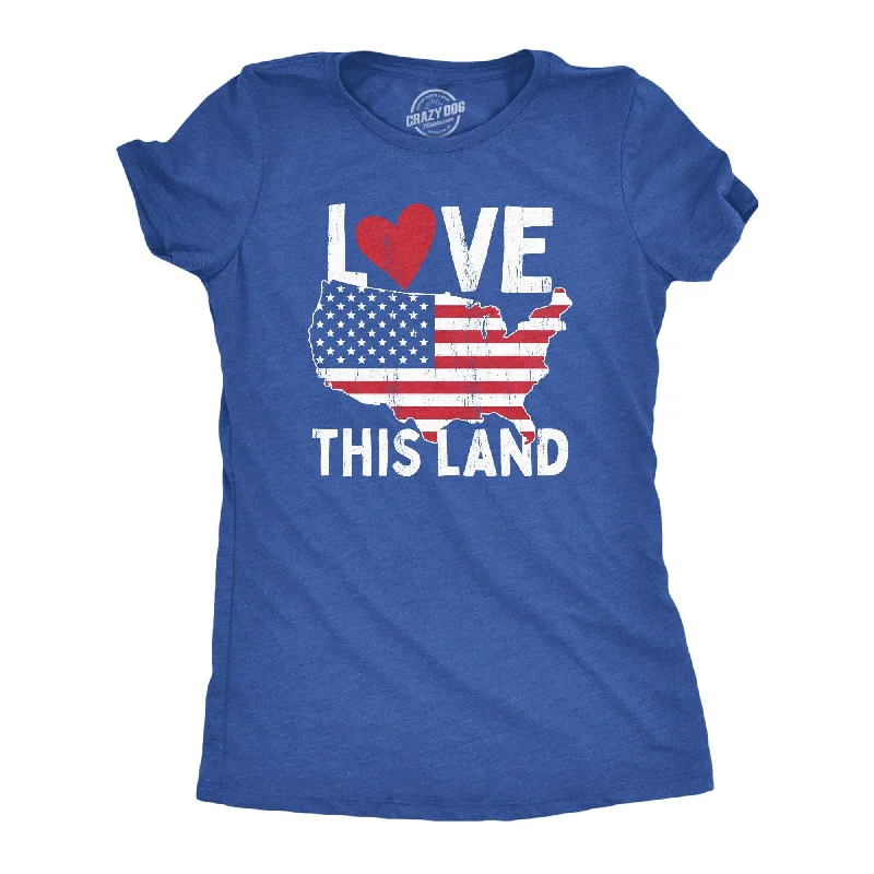 Custom T-Shirt For Groups-Love This Land Women's T Shirt