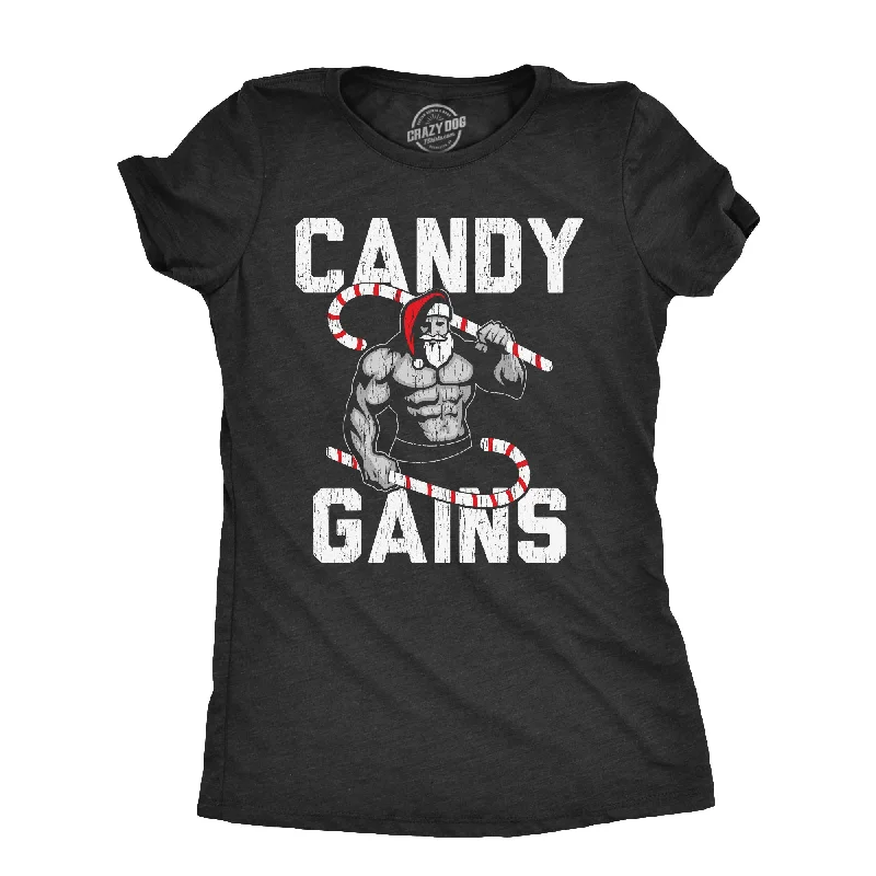 Custom T-Shirt For Fan Clubs-Candy Gains Women's T Shirt