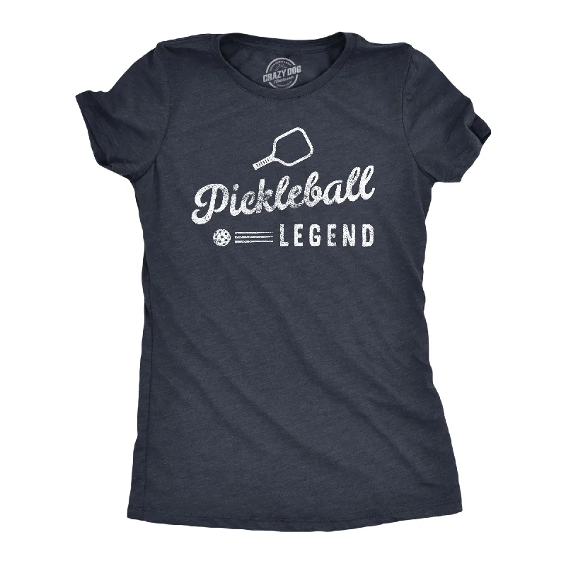 T-Shirt With Summer Design-Pickleball Legend Women's T Shirt