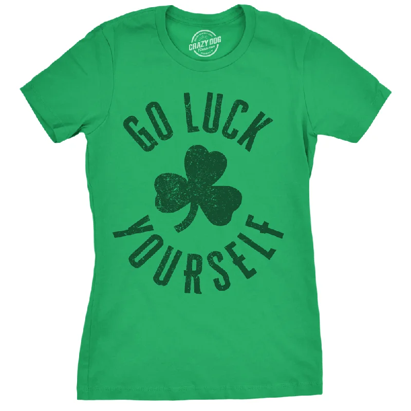 T-Shirt With Summer Theme-Go Luck Yourself Women's T Shirt