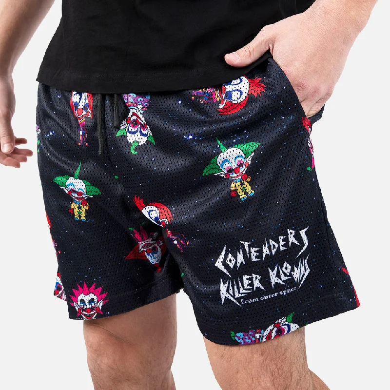 Shorts For Night Running-KILLER KLOWNS KLOWNS MESH ACTIVE SHORT