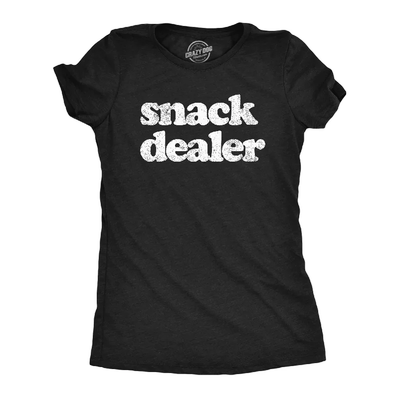 T-Shirt With Fashionable Design-Snack Dealer Women's T Shirt