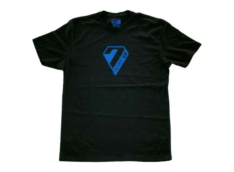 T-Shirt For Men-7 iDP Logo Short Sleeve Tee - Black