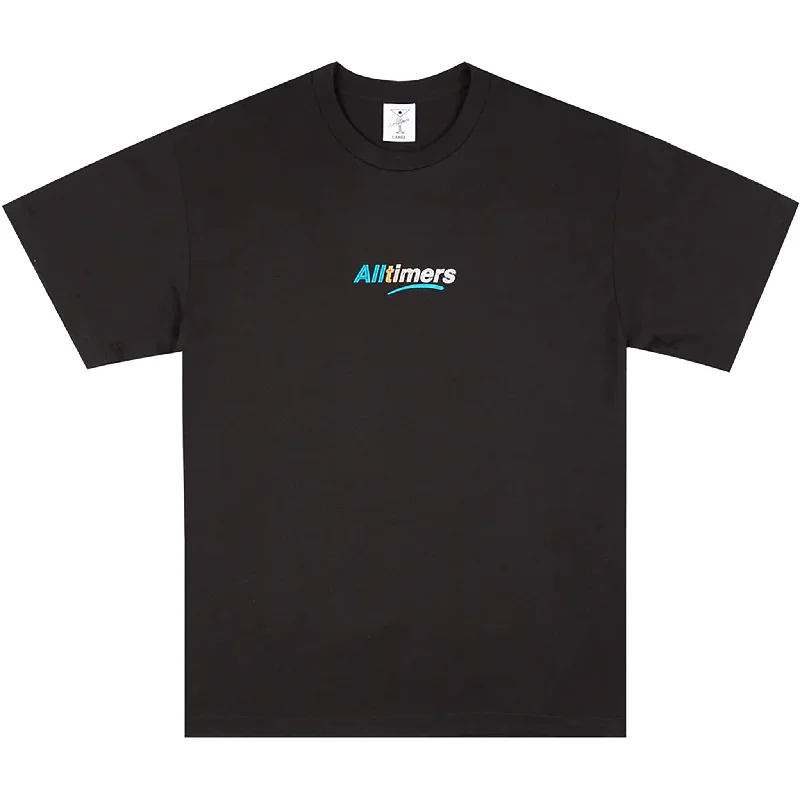 Custom T-Shirt For Team Sponsors-Alltimers Dan Climan Tee Black