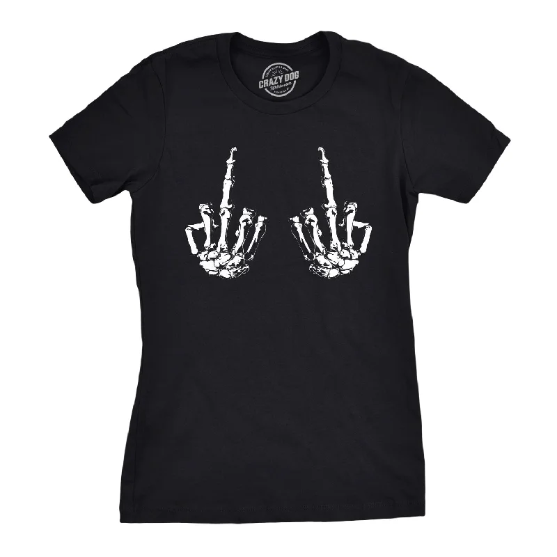 Cheap T-Shirt-Flipping The Bones Women's T Shirt