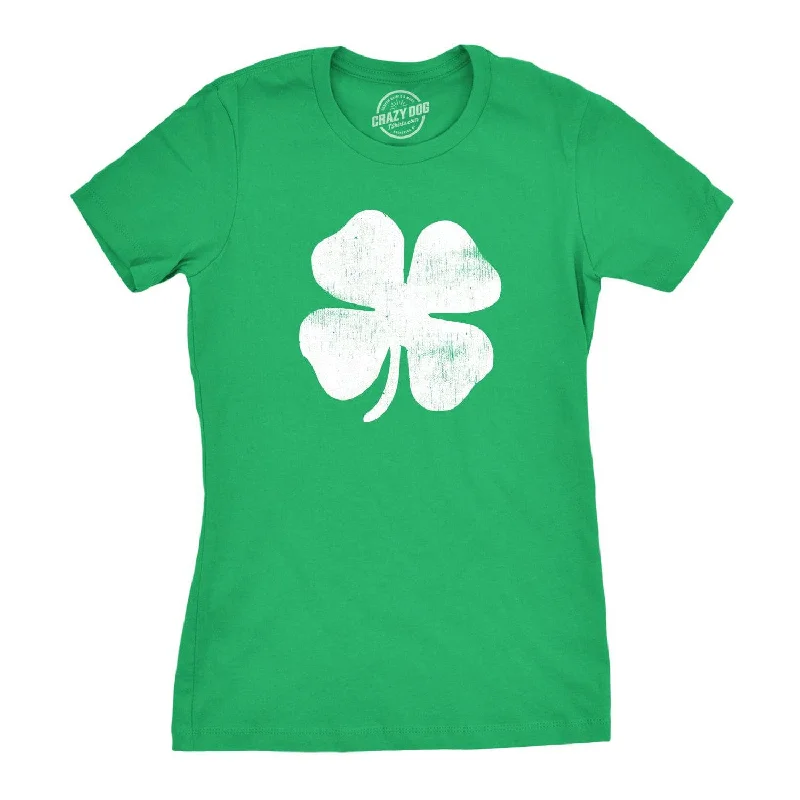 Customizable T-Shirt-Four Leaf Clover Women's T Shirt