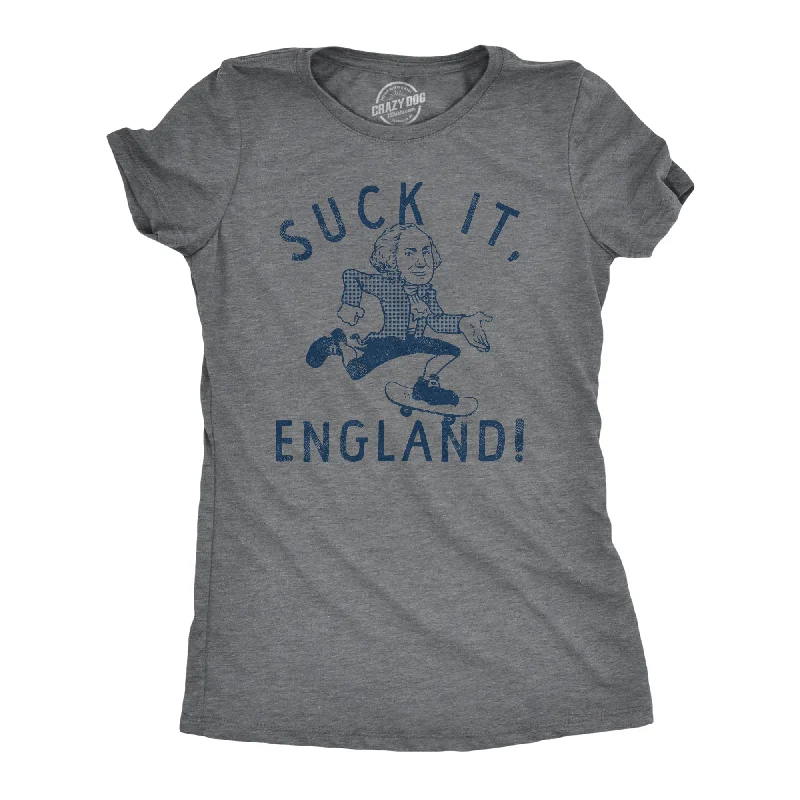 Custom T-Shirt For Creative People-Suck It England Women's T Shirt