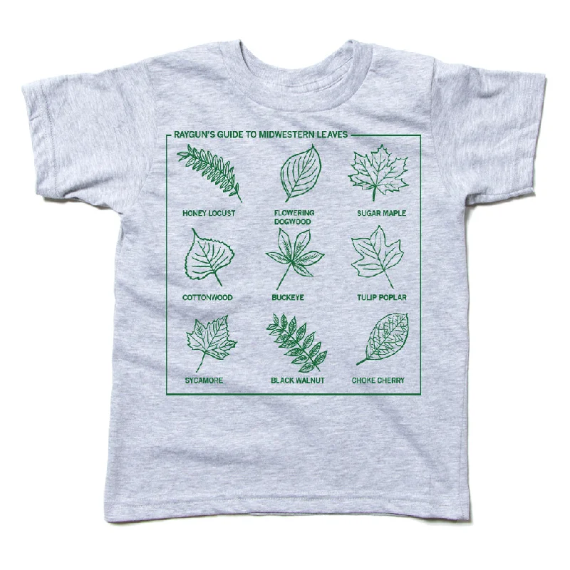 T-Shirt For Family Gatherings-Midwestern Leaves Kids