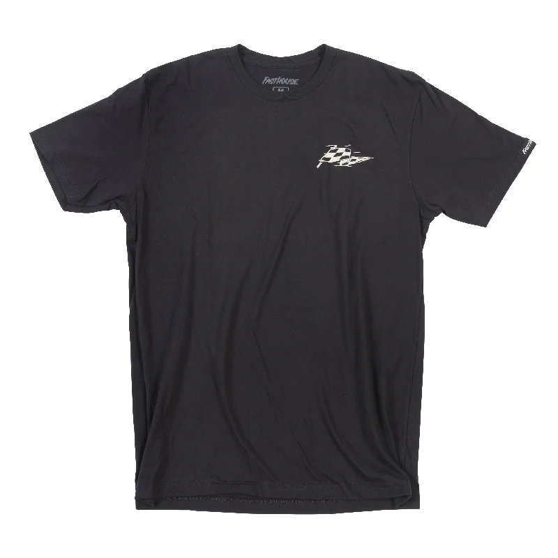 T-Shirt For Relaxed Look-Fasthouse Sprinter Tee - Black