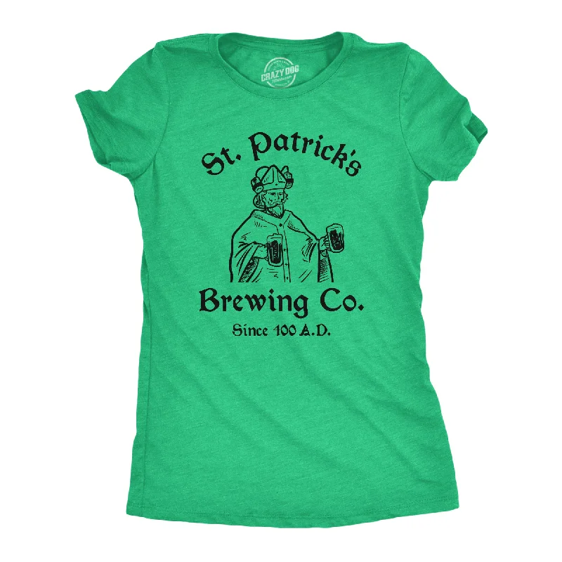 Custom T-Shirt With Image-St Patricks Brewing Co Women's T Shirt