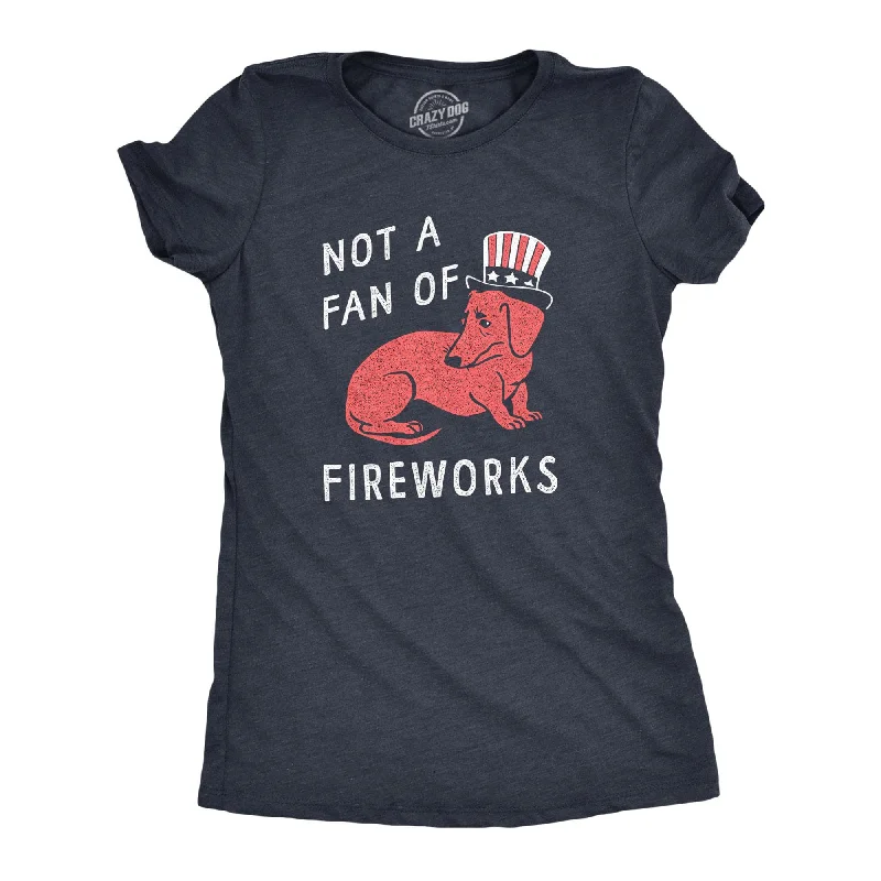 T-Shirt For School Events-Not A Fan Of Fireworks Women's T Shirt