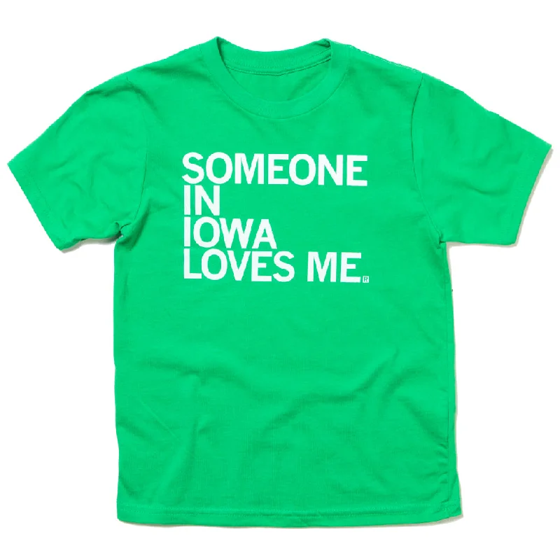 Custom T-Shirt For Couples Matching-Someone Loves Me IA Kids