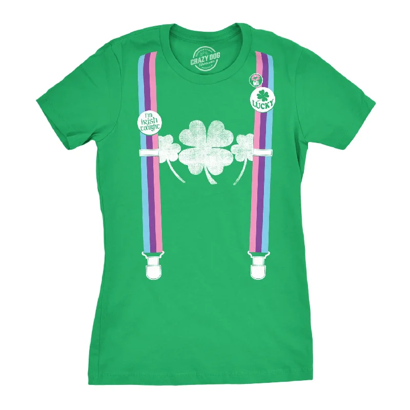 Custom T-Shirt For Creative People-Rainbow Suspenders Women's T Shirt