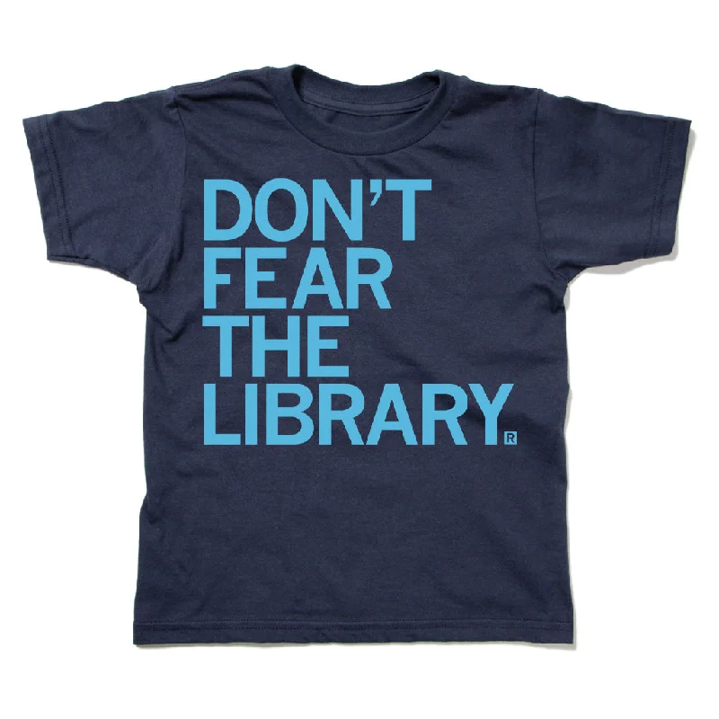 T-Shirt For Relaxed Fit-Don't Fear The Library Kids