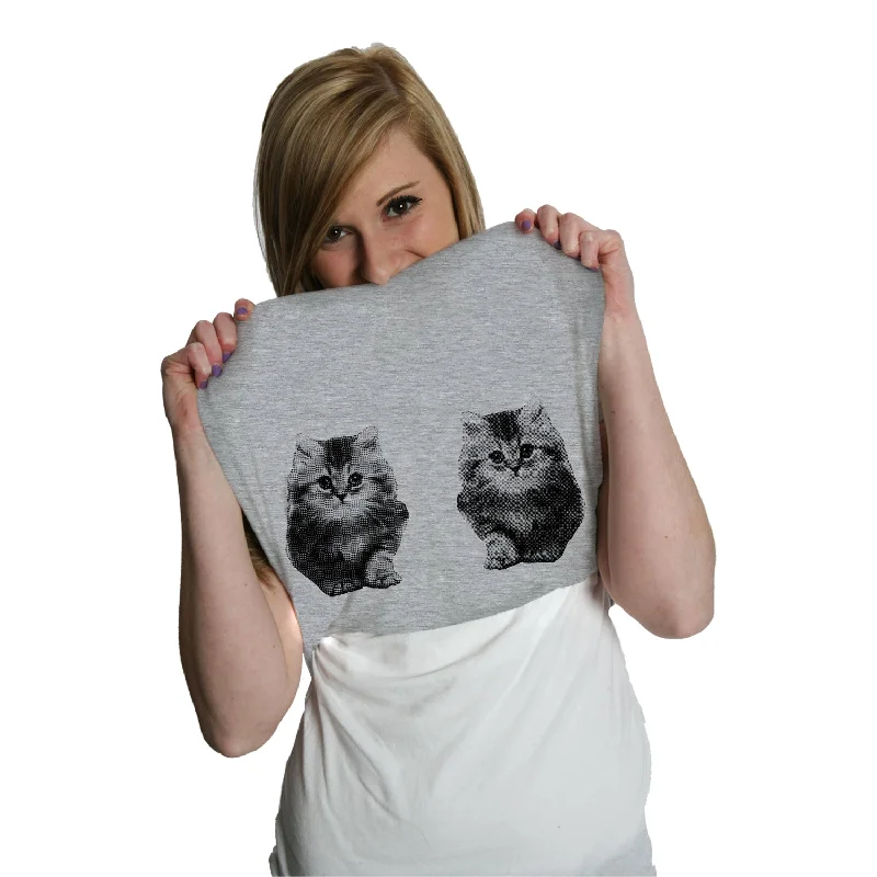 T-Shirt For School Spirit-Ask Me About My Kitties Women's T Shirt