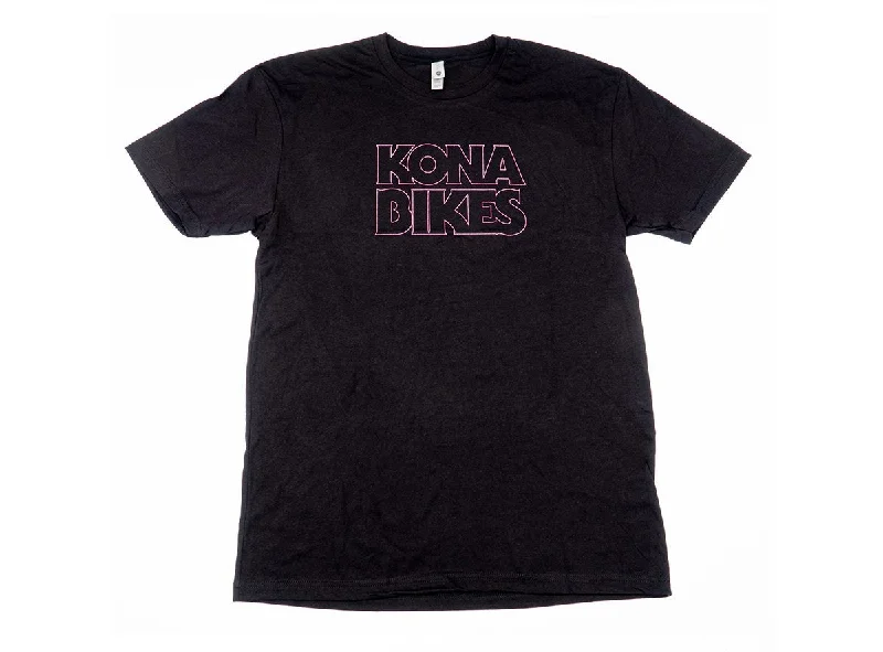 T-Shirt With Embroidered Logo-Kona Mandy Cosmos Tee Shirt - Black