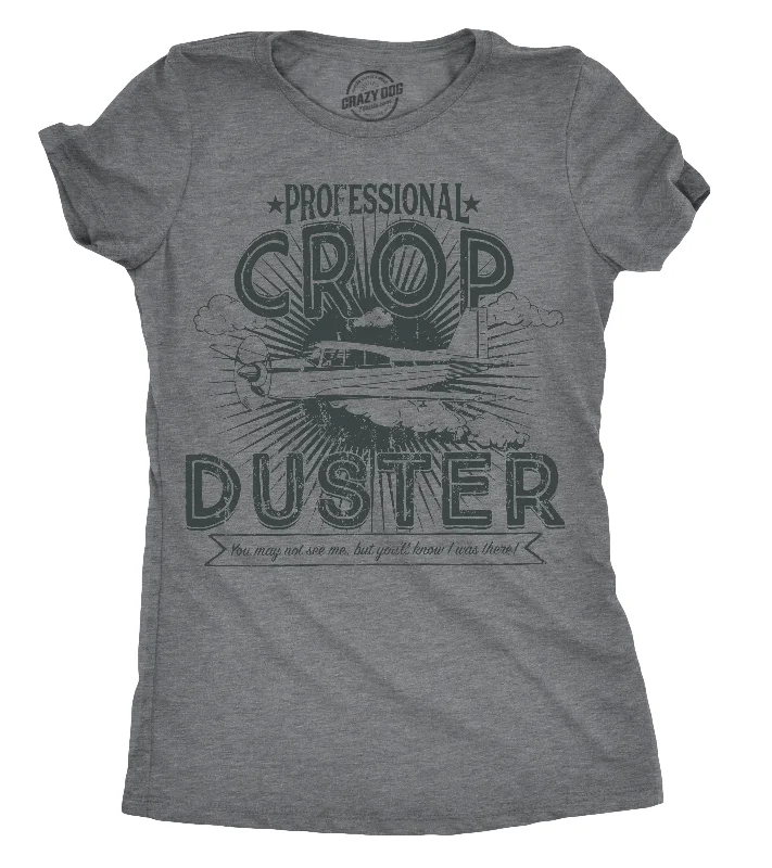 Funny T-Shirt For Men-Professional Crop Duster Women's T Shirt