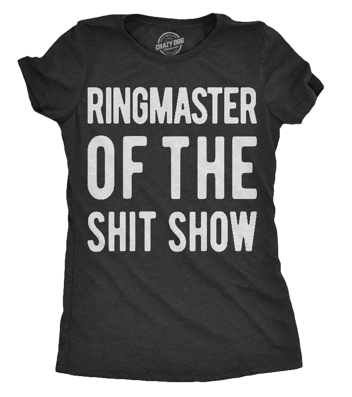 T-Shirt For Nostalgic Fans-Ringmaster Of The Shitshow Women's T Shirt