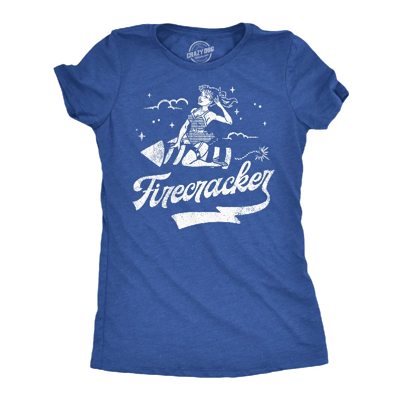 T-Shirt With Travel Quote-Firecracker Women's T Shirt