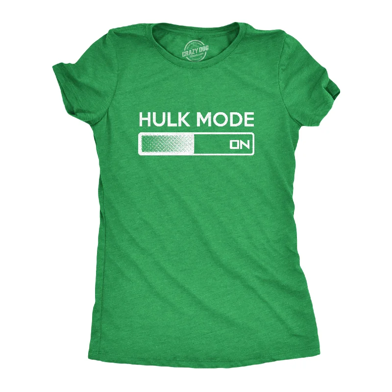 T-Shirt For Special Events Gifts-Hulk Mode On Women's T Shirt