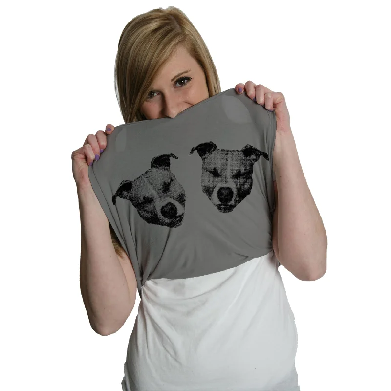 Custom T-Shirt For Fan Clubs-Ask Me About My Pitties Women's T Shirt