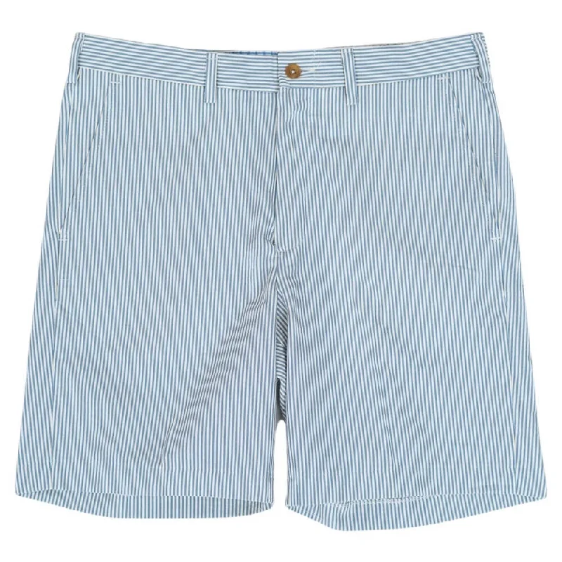 Shorts For Beach Days-Shem Creek: Seersucker Shorts - Carolina