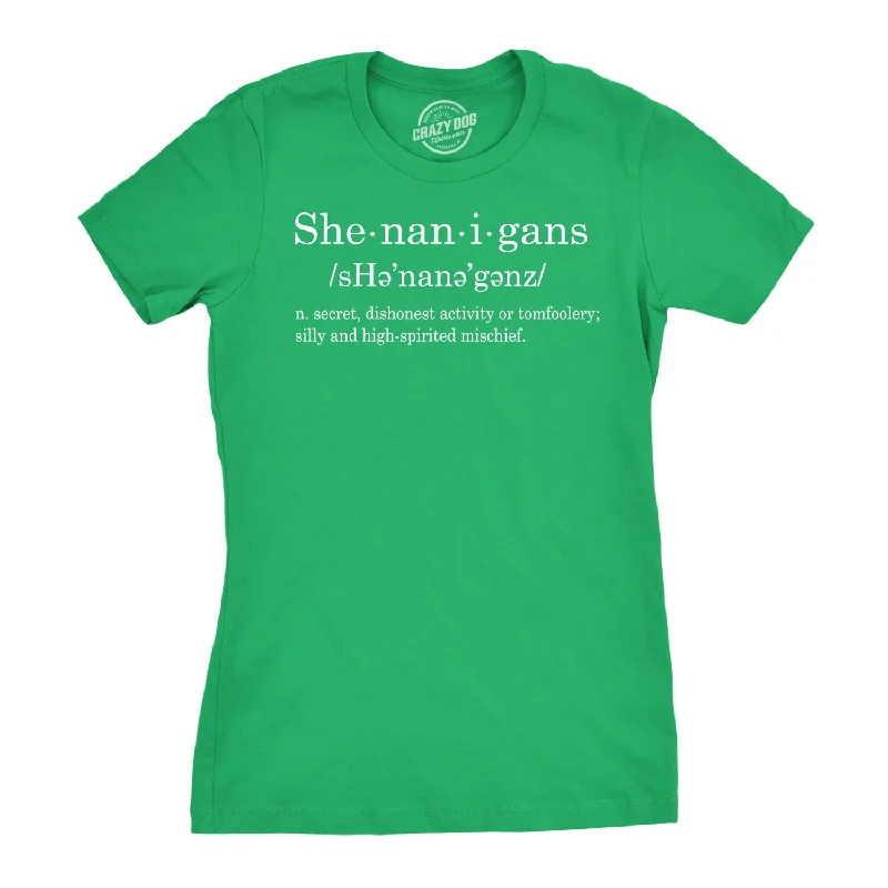 T-Shirt With Vintage Design-Shenanigans Definition Women's T Shirt