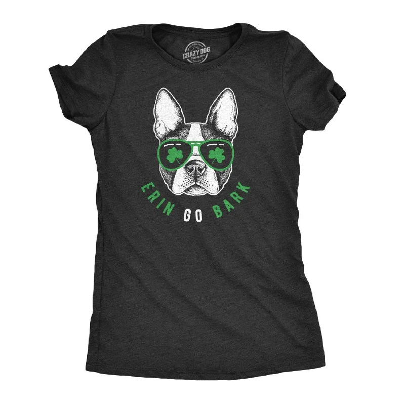 T-Shirt With Music Band Design-Erin Go Bark Women's T Shirt