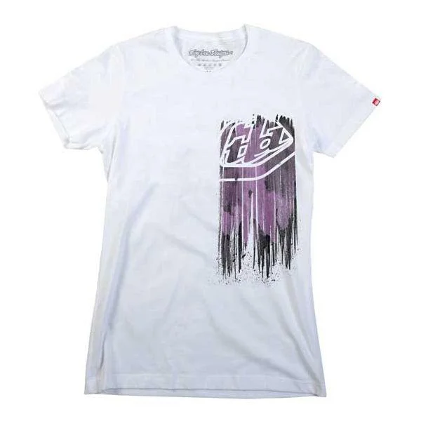 Customizable T-Shirt-Troy Lee Designs Faded Tee - Womens - White