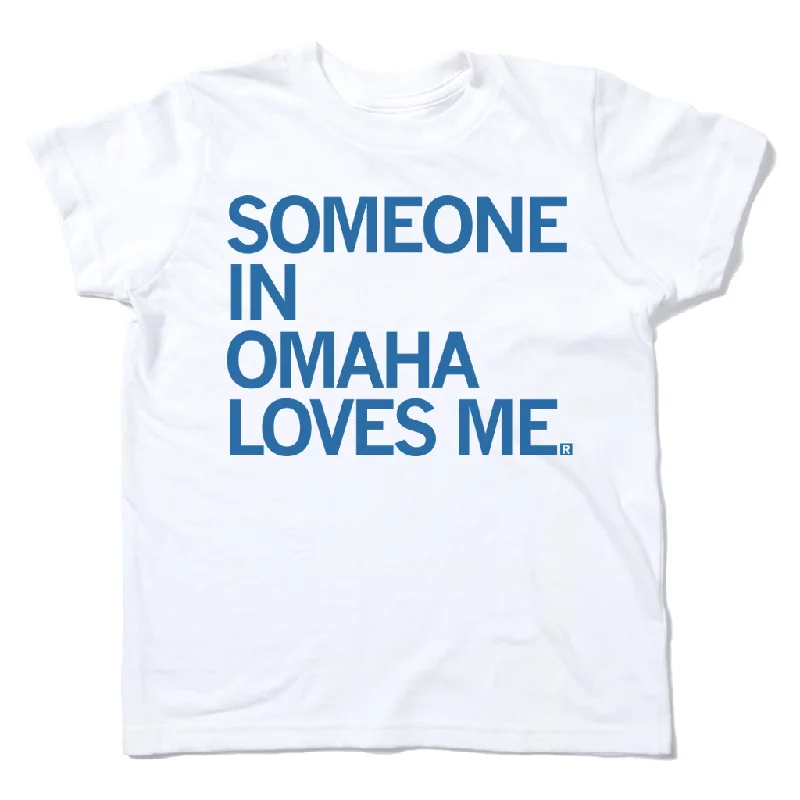 Custom T-Shirt For School Uniforms-Someone Loves Me Omaha Kids