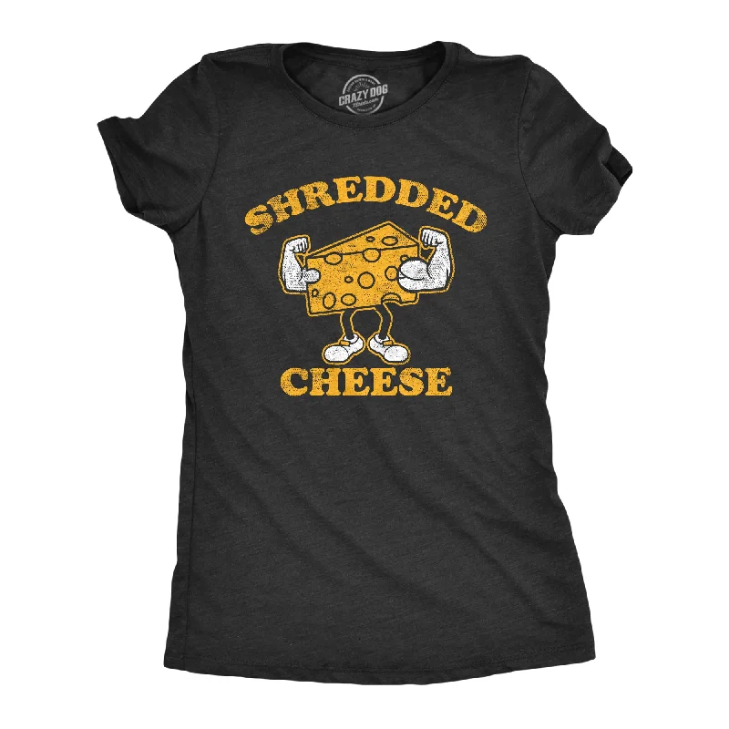 T-Shirt With Vibrant Colors-Shredded Cheese Women's T Shirt