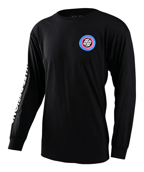 T-Shirt For Artistic Expression-Troy Lee Designs Spun Long Sleeve Tee - Black