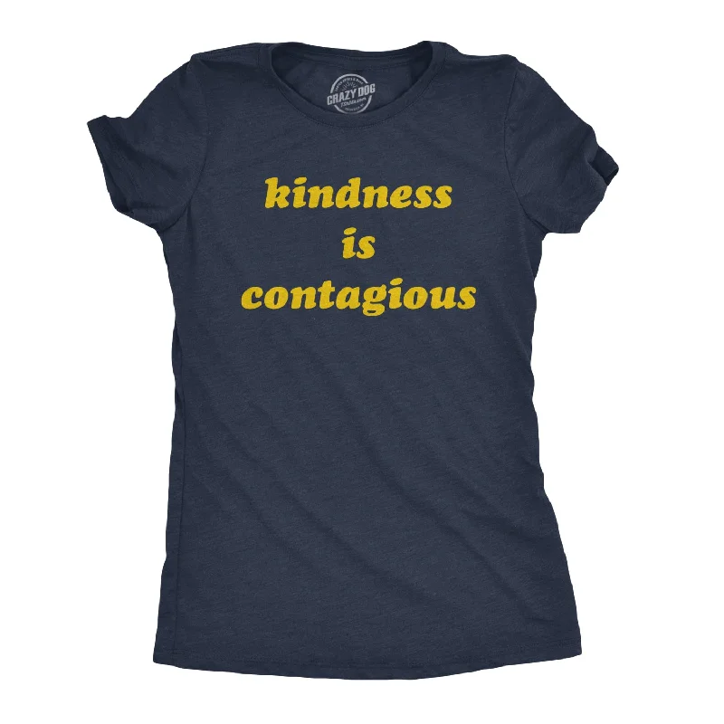 Personalized T-Shirt-Kindness Is Contagious Women's T Shirt